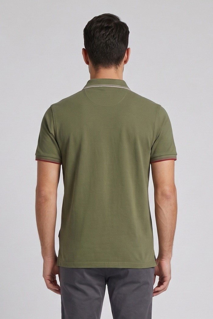 Guy polo in piquet di cotone Cabrio128-ptx m49905 [02acace7]