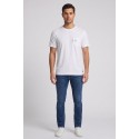 Beverly Hills Polo Club t-shirt in jersey di cotone con taschino TS450040 [eabf066e]