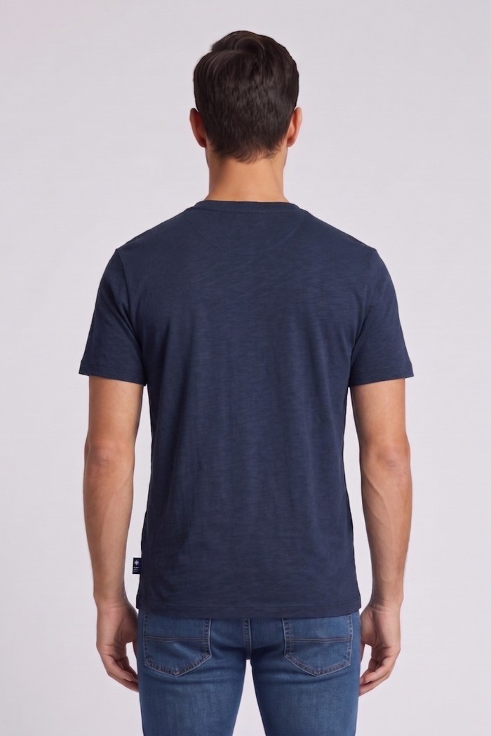 Beverly Hills Polo Club t-shirt in jersey di cotone con taschino TS450040 [c6bc7d6c]