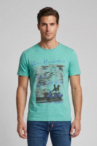 Guy t-shirt in jersey di cotone Cabrio114-sb M49885 [0eb68f0c]