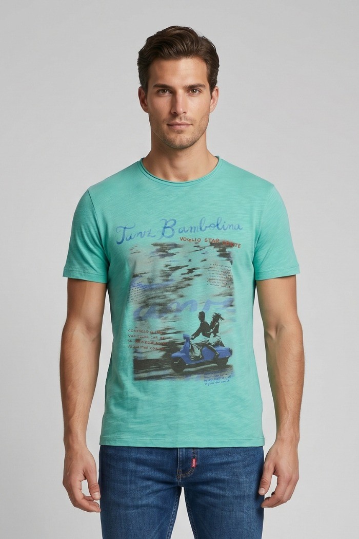 Guy t-shirt in jersey di cotone Cabrio114-sb M49885 [0eb68f0c]