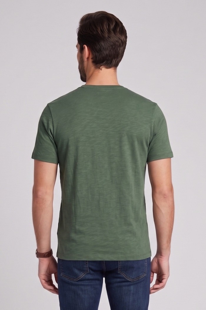 Guy t-shirt in jersey di cotone con taschino Cabrio118-sb M49889 [aa3f8c69]