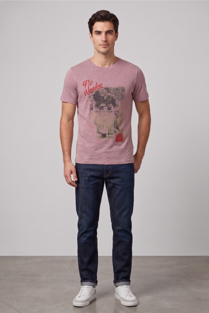 Guy t-shirt in jersey di cotone Cabrio115-sb M49886 [5be99734]