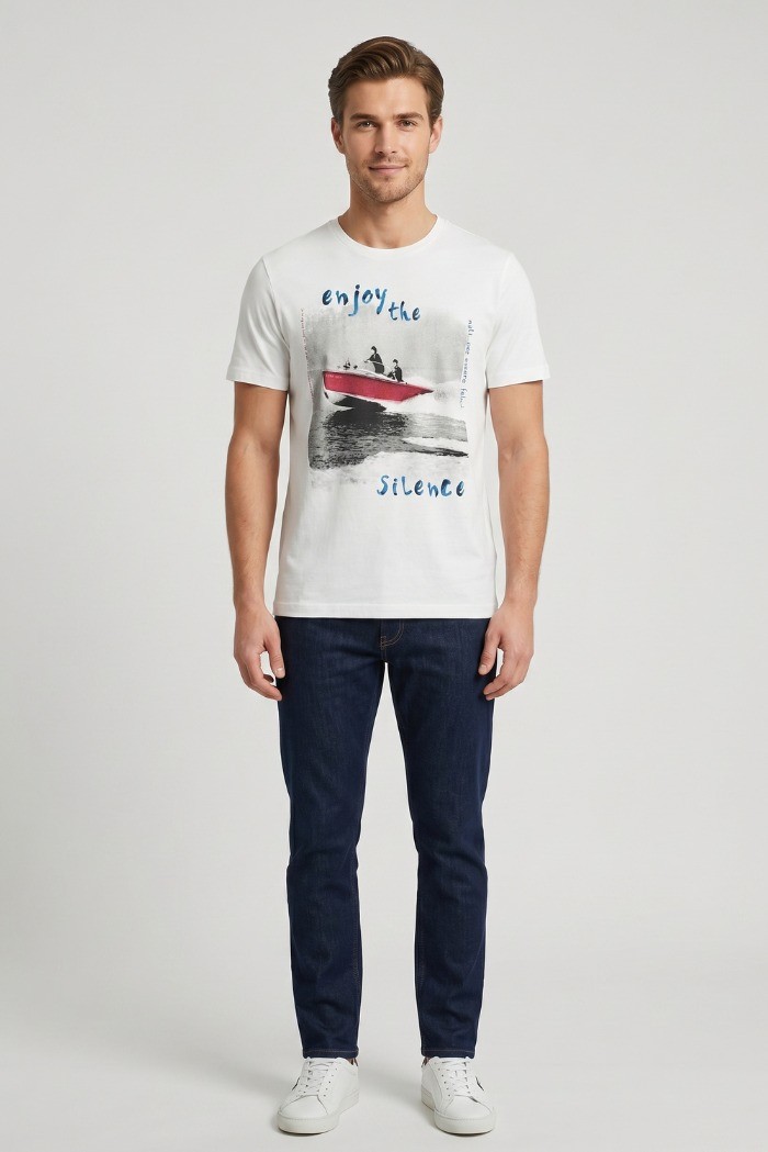 Guy t-shirt in jersey di cotone Cabrio104-jr M49872 [66068c46]