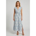 Fresh Flower abito in cotone a fantasia floreale FD675 [51518c06]