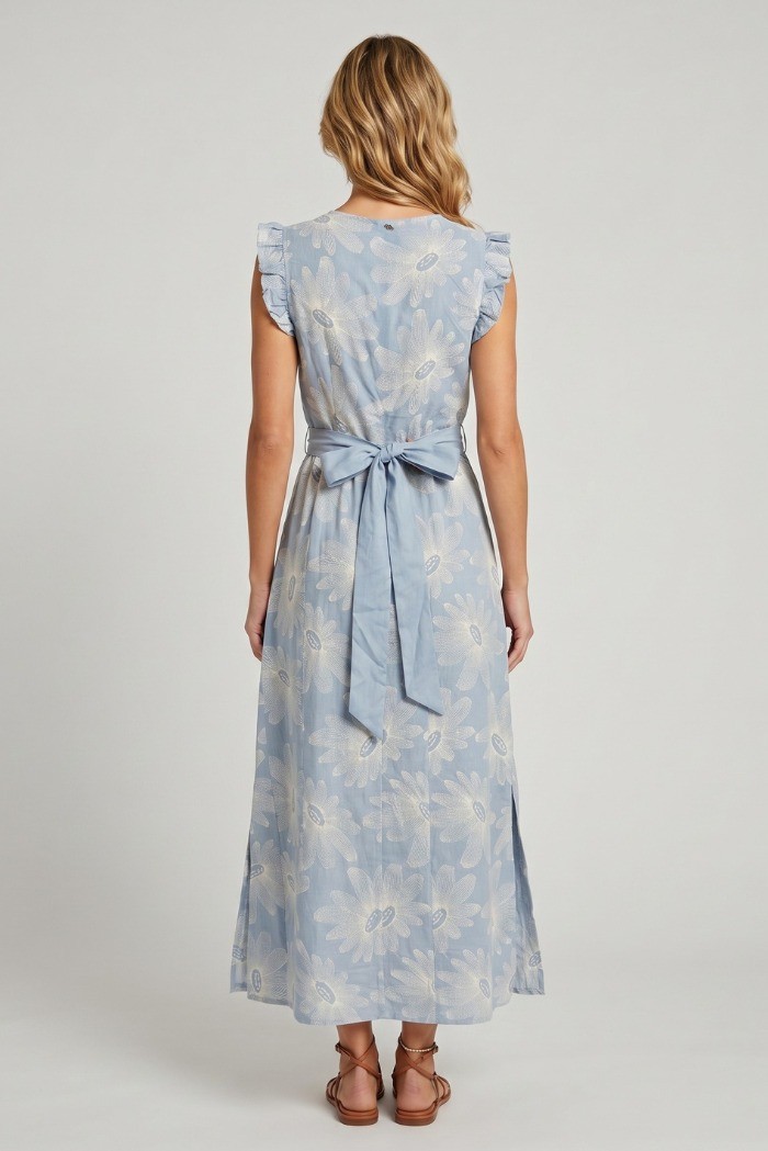 Fresh Flower abito in cotone a fantasia floreale FD675 [8877cf0b]