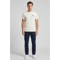 Refrigue t-shirt in piquet di cotone stretch R4514M261 [7fc5b856]