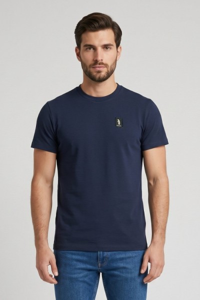 Refrigue t-shirt in piquet di cotone stretch R4514M261 [8ae08059]