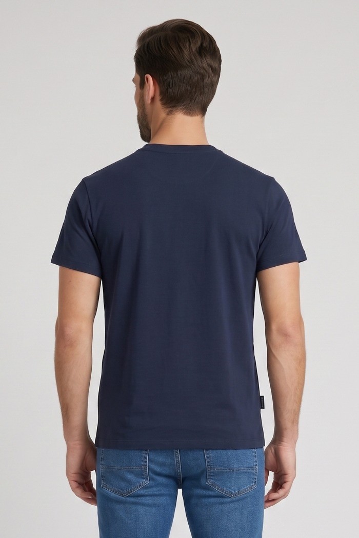 Refrigue t-shirt in piquet di cotone stretch R4514M261 [53c6c354]