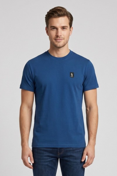 Refrigue t-shirt in piquet di cotone stretch R4514M261 [35a75253]