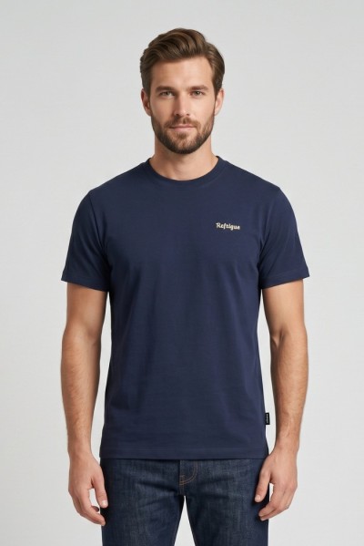 Refrigue t-shirt in jersey con logo ricamato R4533M261 [f4cd146c]
