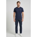 Refrigue t-shirt in jersey con logo ricamato R4533M261 [9af69665]