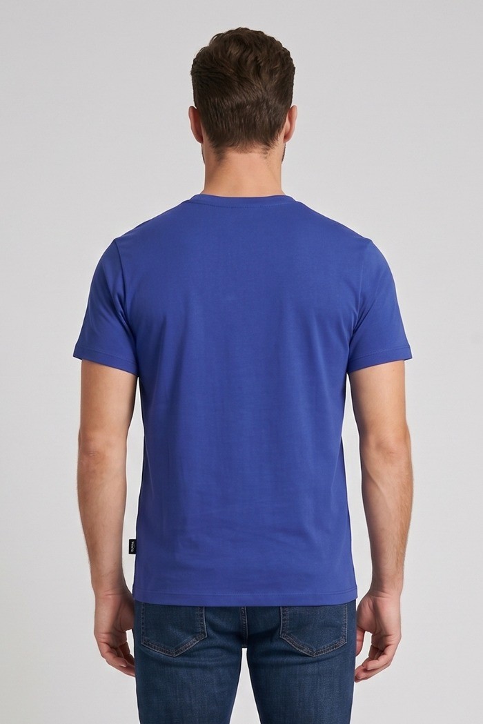 Refrigue t-shirt in jersey con logo ricamato R4533M261 [17f9cb09]