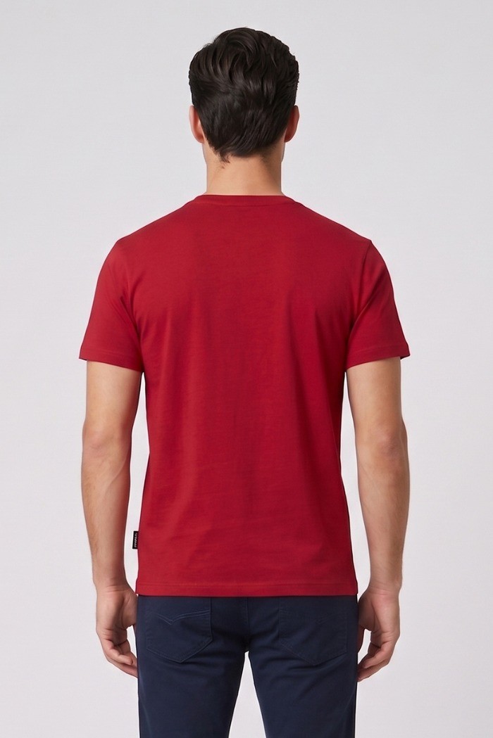 Refrigue t-shirt in jersey con logo ricamato R4533M261 [07332a94]