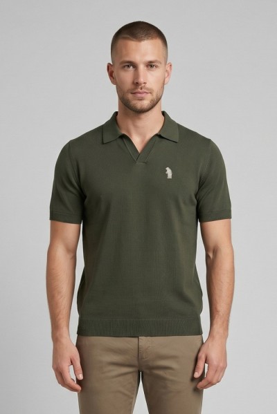 Refrigue polo derby in filo di cotone R5009M261 [2eeb263a]