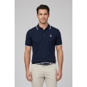 Refrigue polo in filo di cotone con contrasti R5012M261 [7d9dcb54]
