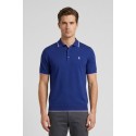 Refrigue polo in filo di cotone con contrasti R5012M261 [e6d6e229]