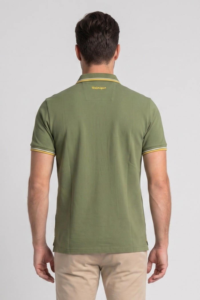 Refrigue polo in piquet di cotone stretch R5017M261 [c6fbd2cd]