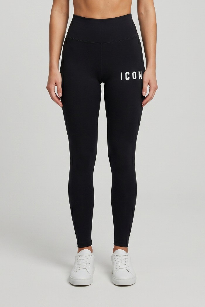 Icon leggings con mini stampa logo IDL001 [e24ca118]