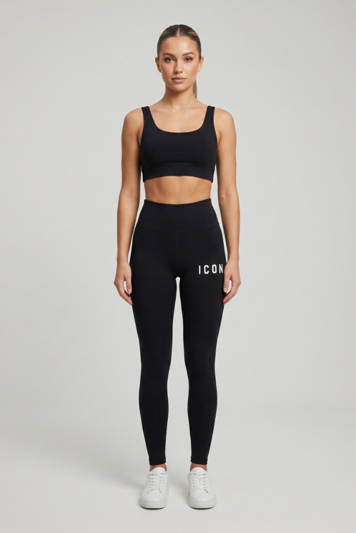 Icon leggings con mini stampa logo IDL001 [8c772311]