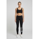 Icon leggings in cotone stretch con maxi stampa logo IDL003 [f47a0b0a]