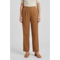 Fresh Flower pantalone in misto lino con pinces FD654 [166606d7]