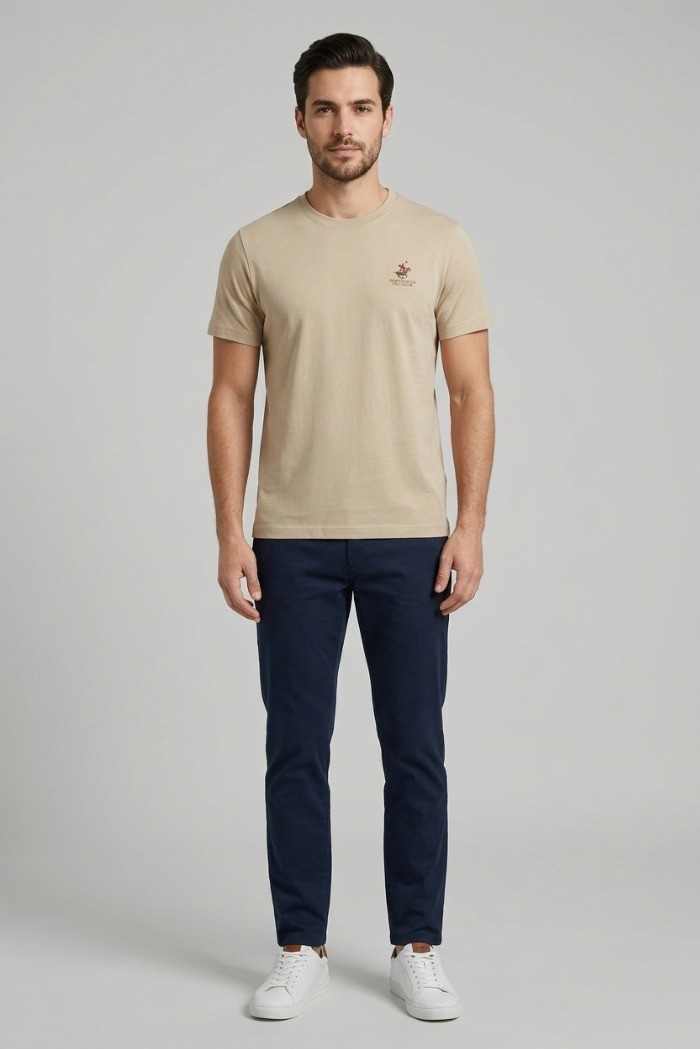 Beverly Hills Polo Club t-shirt in jersey di cotone TS450053 [2f1ba61e]