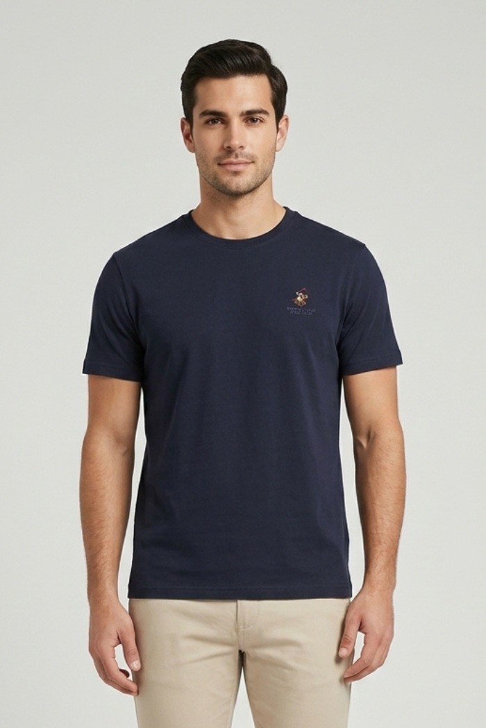 Beverly Hills Polo Club t-shirt in jersey di cotone TS450053 [fee83918]