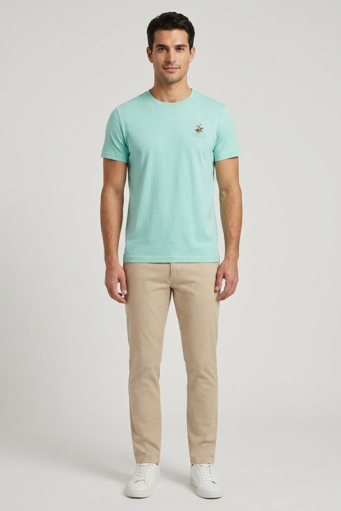 Beverly Hills Polo Club t-shirt in jersey di cotone TS450053 [8a54dbcb]