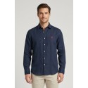 Beverly Hills Polo Club camicia in lino Uran [66d0b16f]
