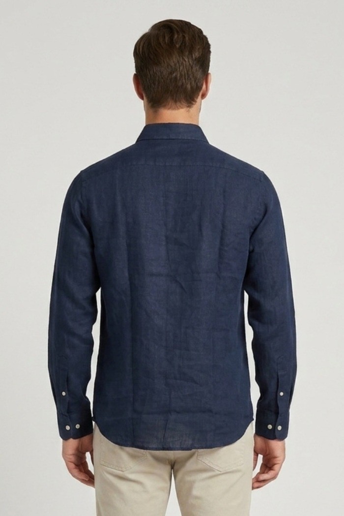 Beverly Hills Polo Club camicia in lino Uran [bff6f262]