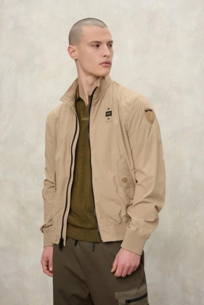 Blauer bomber leggero sfoderato Alwin 26SBLUC04201-007124 [f9d48023]