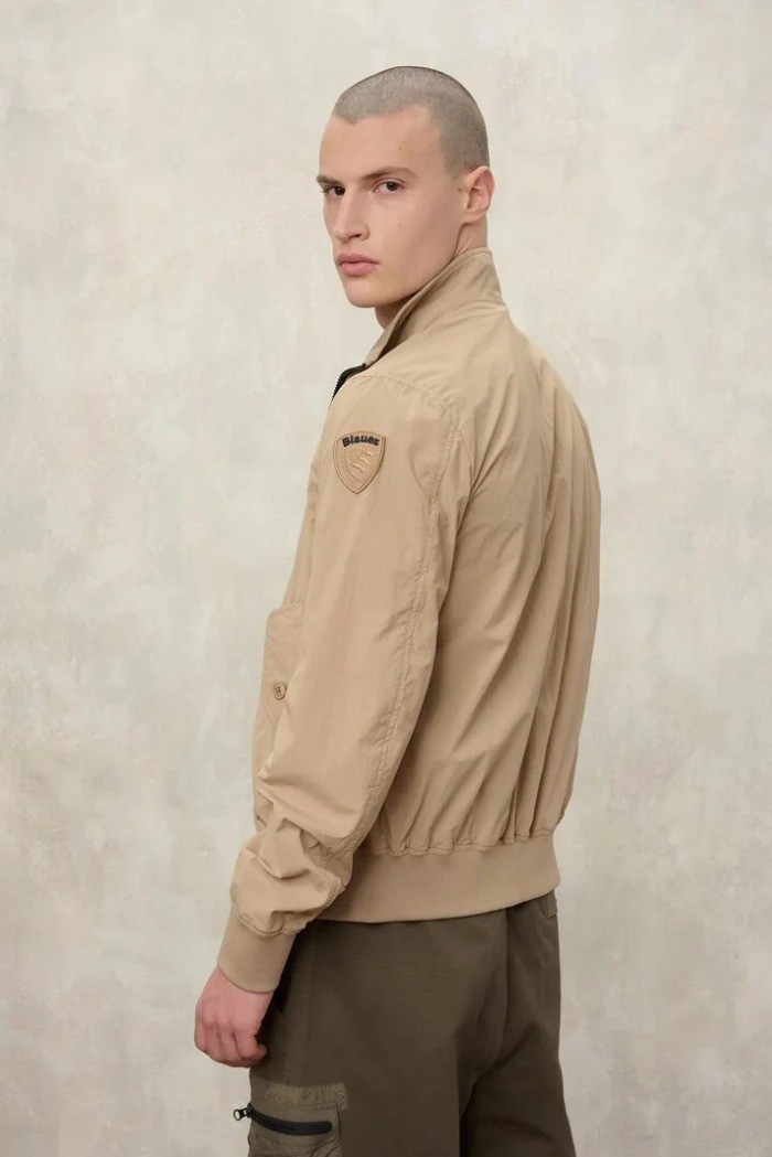 Blauer bomber leggero sfoderato Alwin 26SBLUC04201-007124 [20f2c32e]