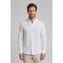 Guy camicia botton down in lino Custom919x-1211 M50090 [e49cf44d]