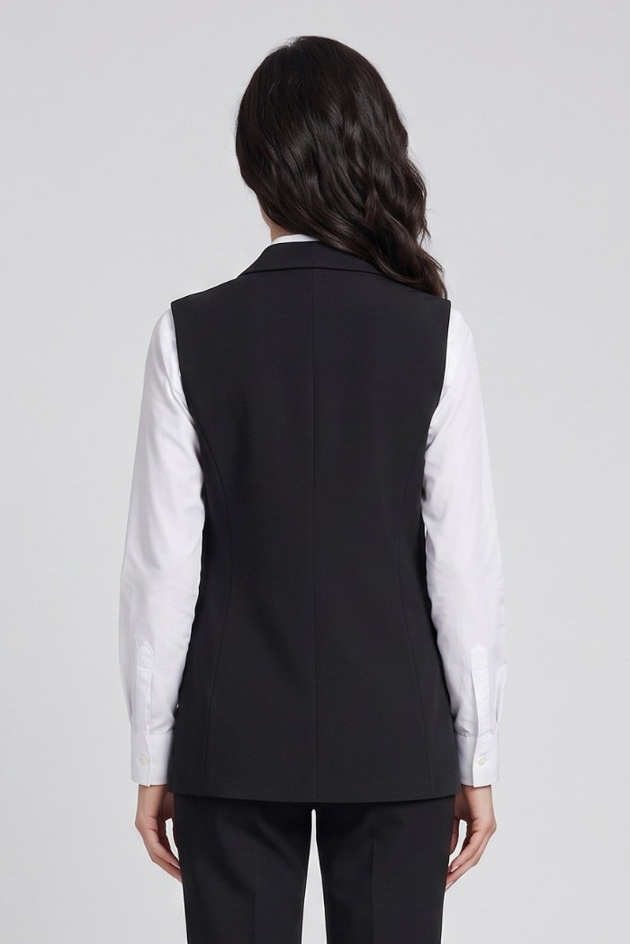 PDK gilet in tessuto stretch 057021 [bb0d53ea]
