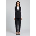 PDK gilet in tessuto stretch 057021 [0c1092ee]