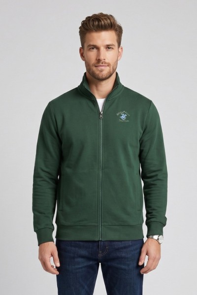Beverly Hills Polo Club felpa a zip in cotone F450186 — 805219040079747_2