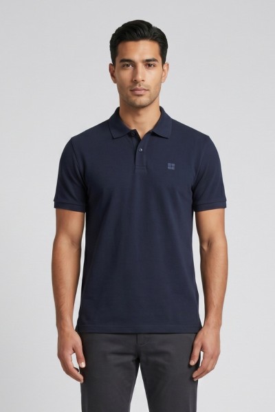 Urban Ring polo in piquet di cotone UR1110013 [22a918c1]