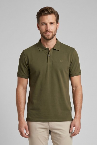 Urban Ring polo in piquet di cotone UR1110013 [d8d1ca22]