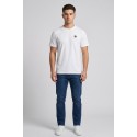 North Sails t-shirt in jersey di cotone stretch con logo patch 693156 [dd55e47d]