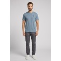 North Sails t-shirt in jersey di cotone stretch con logo patch 693156 [4e192ea8]