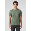 North Sails t-shirt in jersey di cotone stretch con logo patch 693156 [d2080e91]