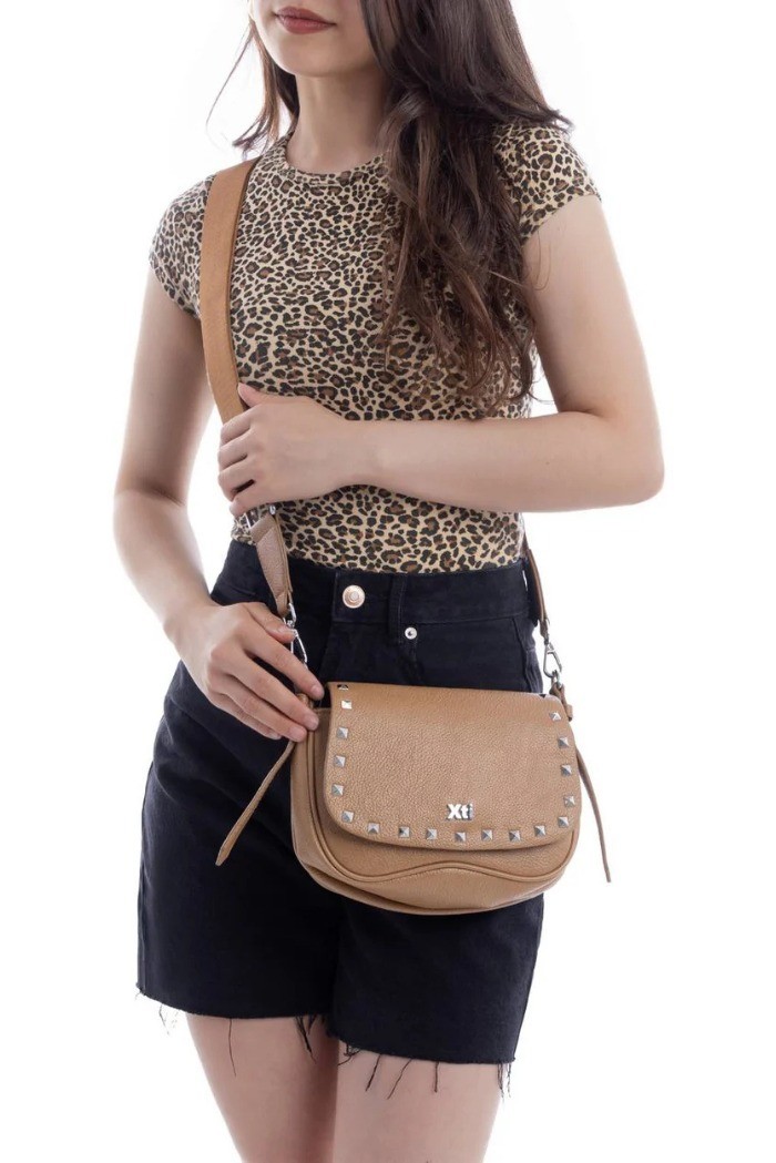 Xti borsa a tracolla con borchiette 184533 [53d7a2bd]