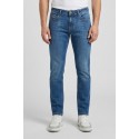 Rifle jeans in denim di cotone stretch slim fit RF432 [ce20bc6d]