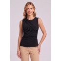Markup t-shirt smanicata con drappeggi MW1610111 [0fc7defc]