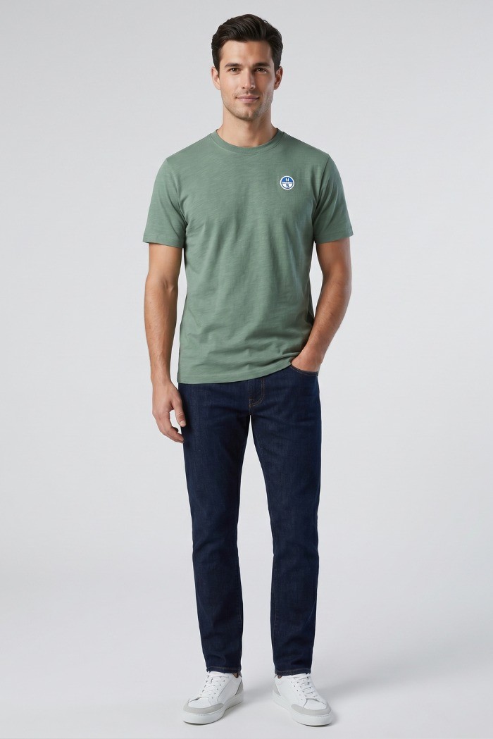 North Sails t-shirt in jersey di cotone 692990 [c43ea483]