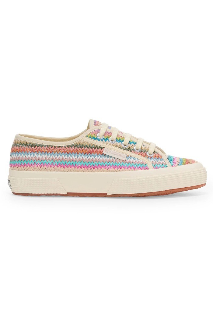Superga sneaker con tomaia in raffia 2750 Raffia [d2269dcd]