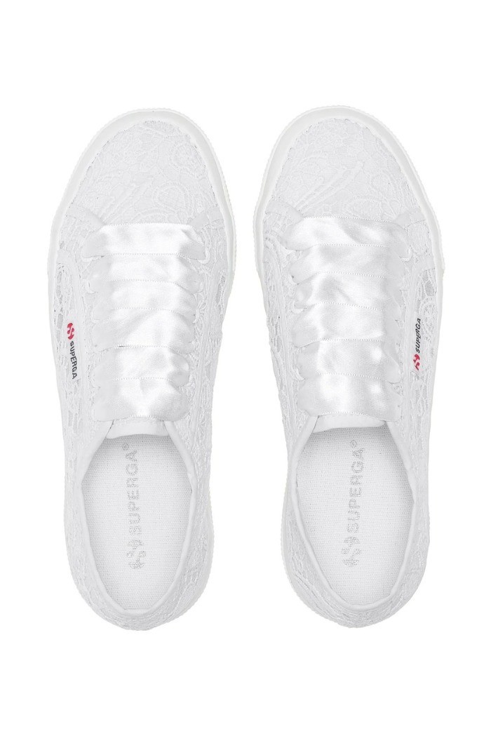 Superga sneaker platform in macramè 2740 Flower Macramè [0ebb5736]