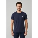 US Polo ASSN t-shirt in piquet di cotone con logo ricamato Bren US43154006 [fd4ff517]