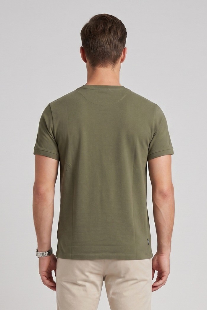 US Polo ASSN t-shirt in piquet di cotone con logo ricamato Bren US43154006 [de1164f9]